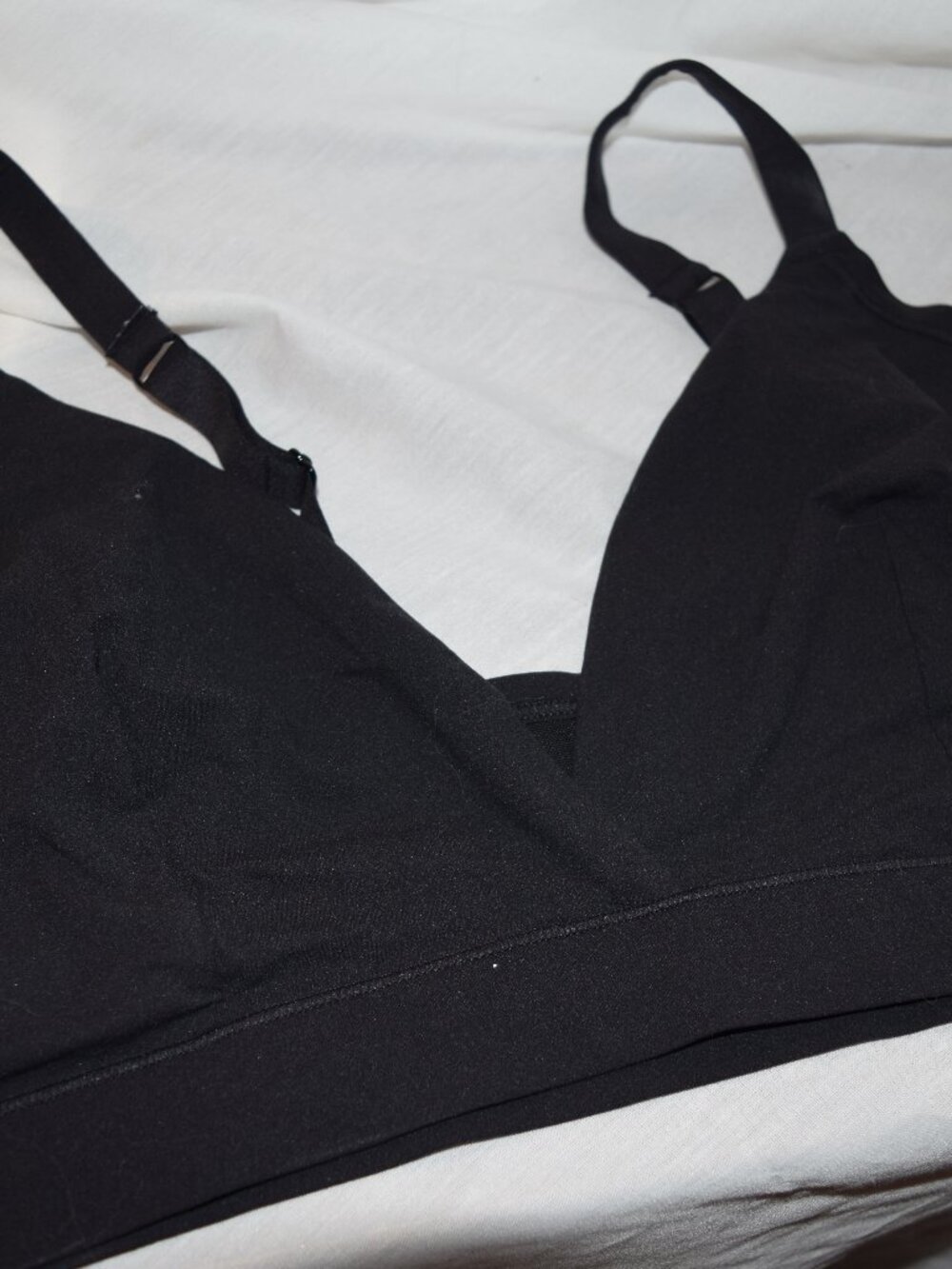 NWT No Boundaries Pullover Knit Cami Bralette, Black, XXXL(0251)